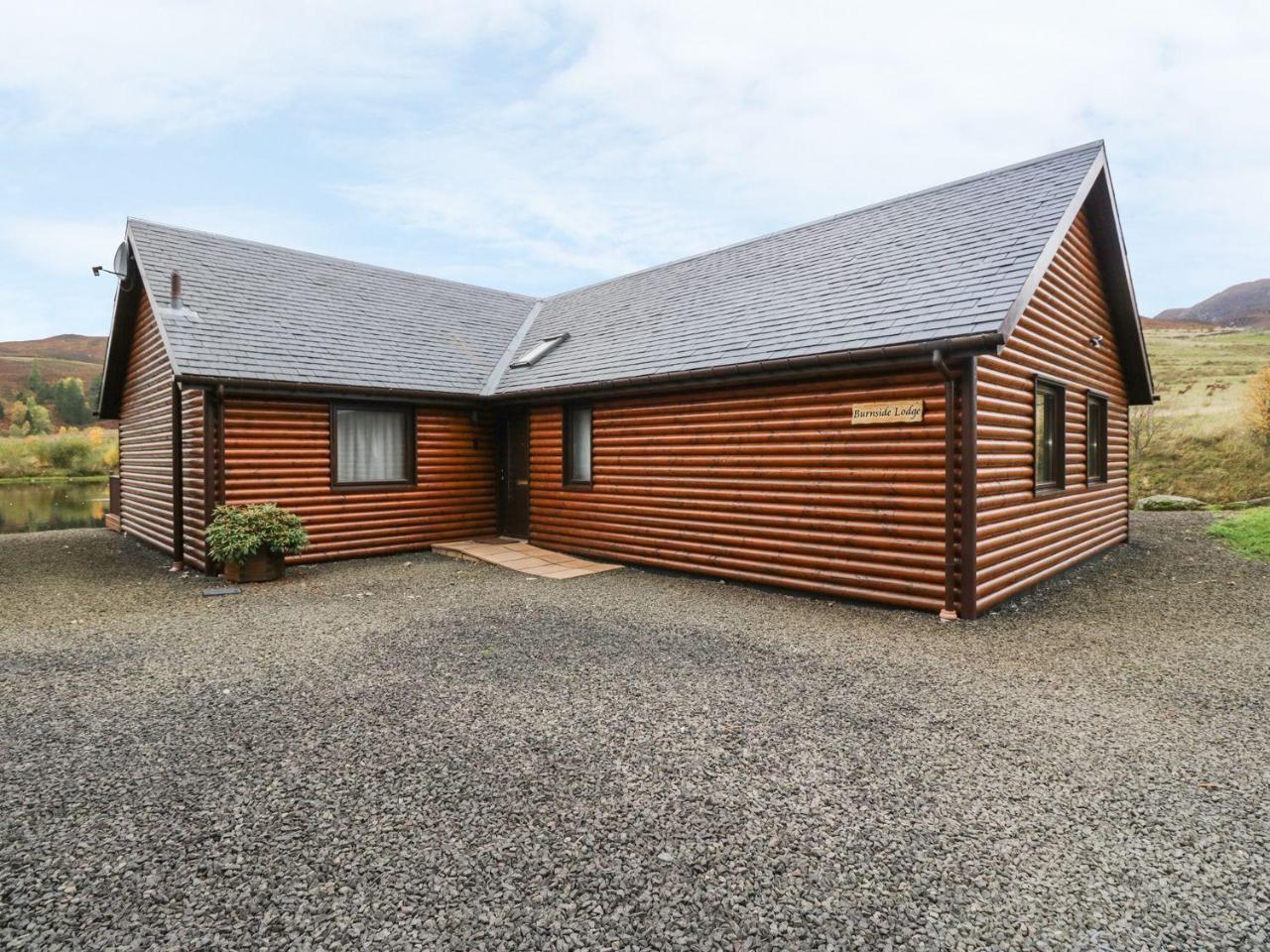 Burnside Lodge Lodge 1, Glengoulandie Aberfeldy Exteriör bild